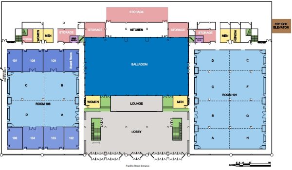 Specs & Floor Plans | Buffalo Niagara Convention Center